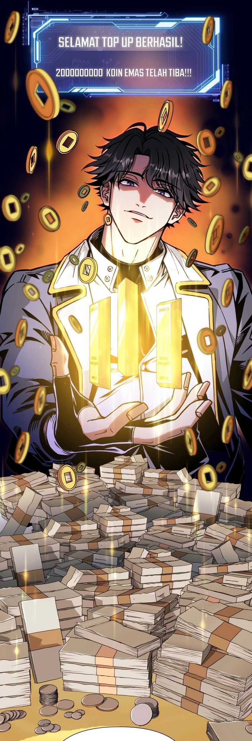 Start by changing your job to the God of Wealth and taming billions of divine pets! Chapter 1 - halaman 66
