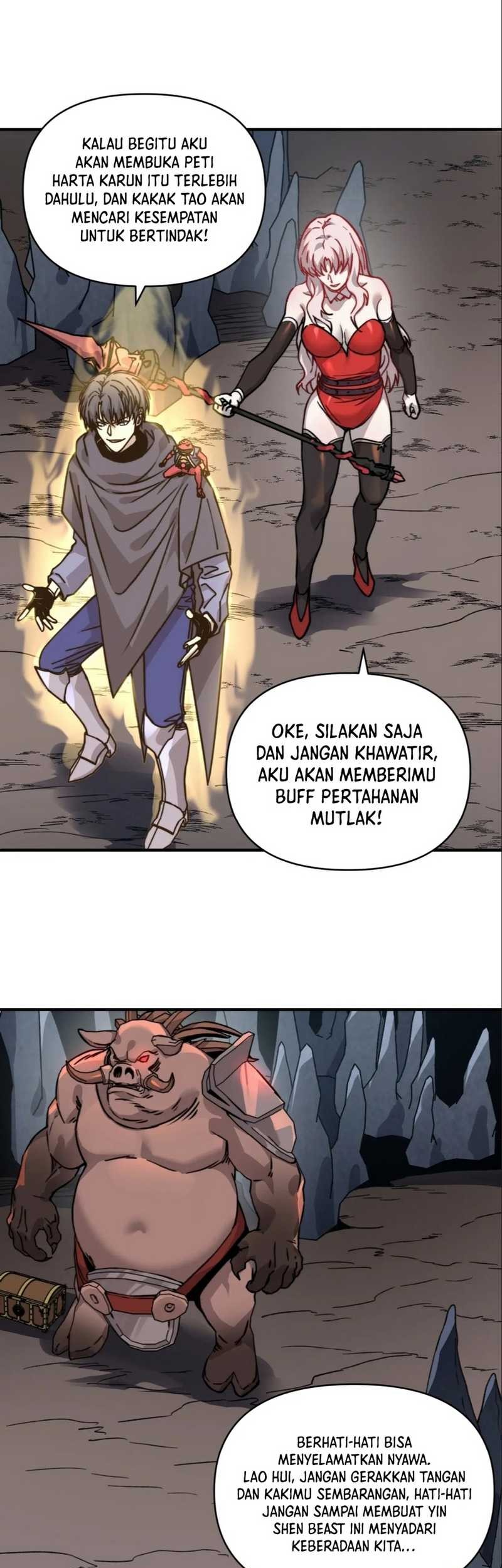 Start by changing your job to the God of Wealth and taming billions of divine pets! Chapter 12 - halaman 27