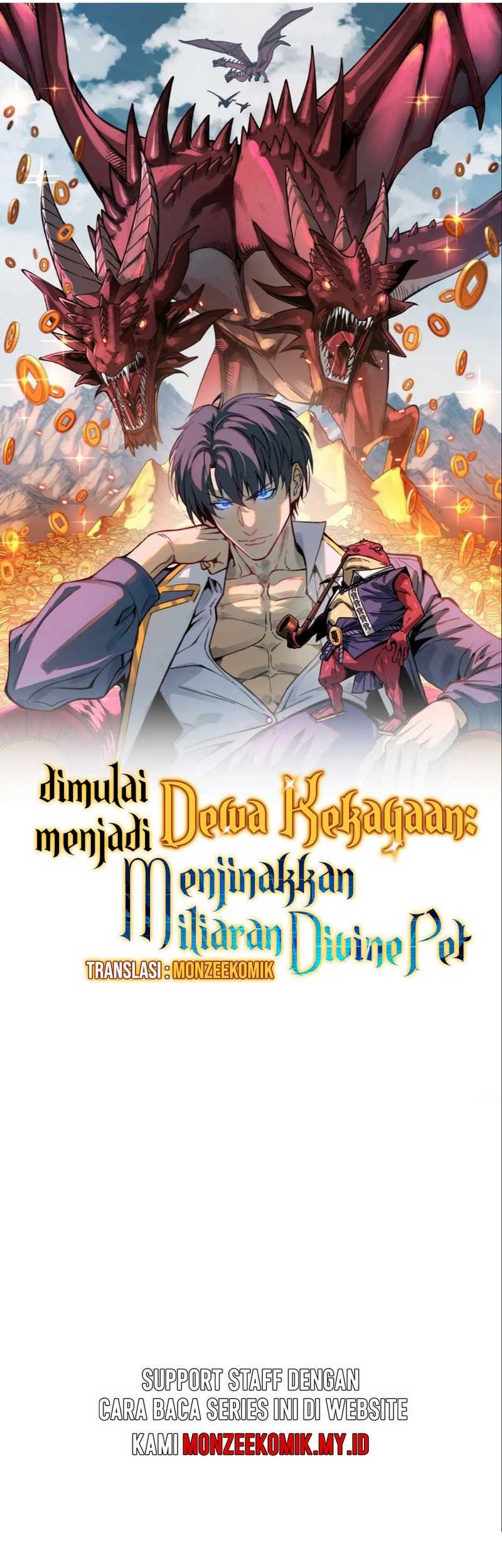 Start by changing your job to the God of Wealth and taming billions of divine pets! Chapter 12 - halaman 7