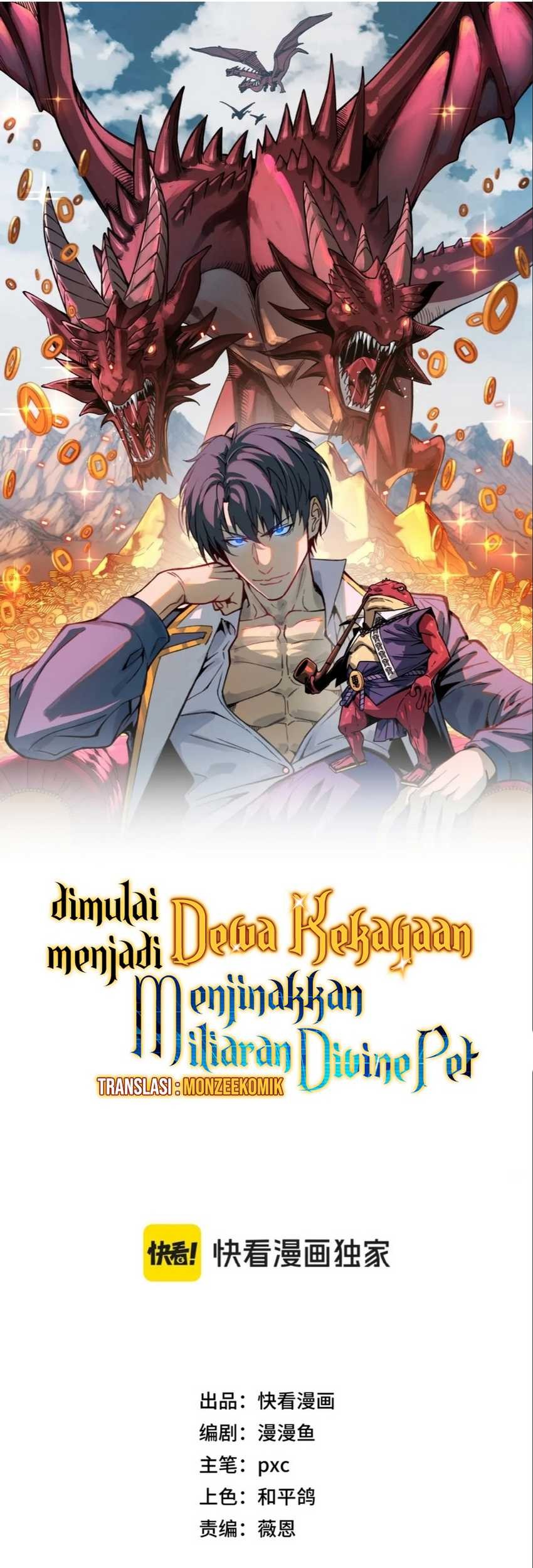 Start by changing your job to the God of Wealth and taming billions of divine pets! Chapter 14 - halaman 6