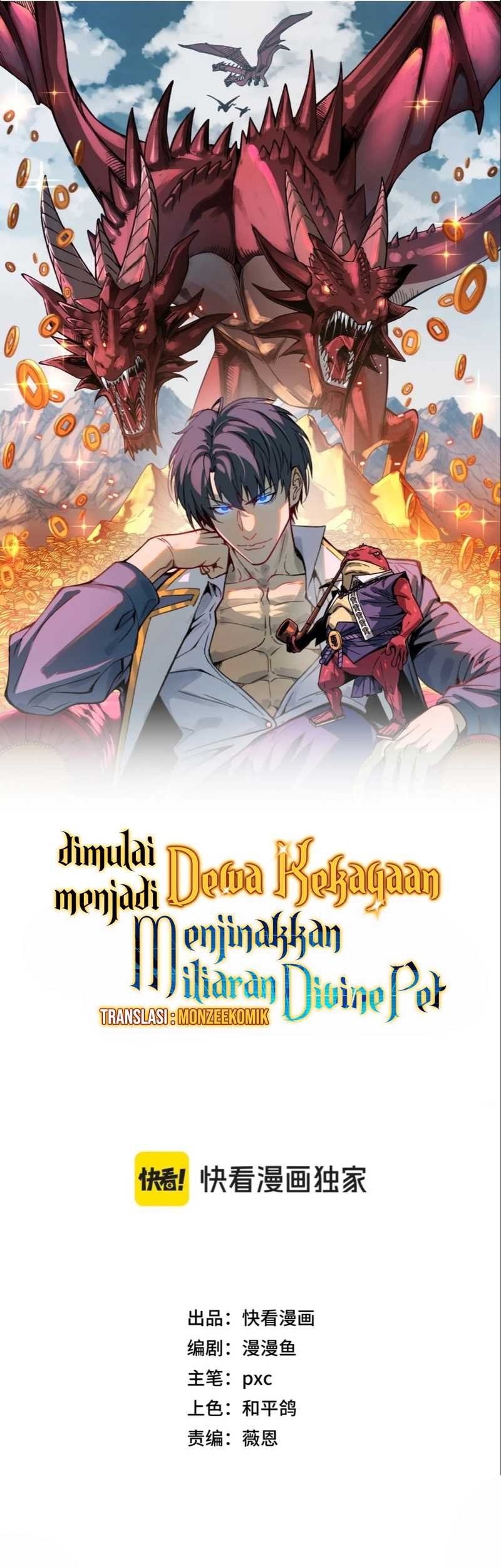 Start by changing your job to the God of Wealth and taming billions of divine pets! Chapter 15 - halaman 7