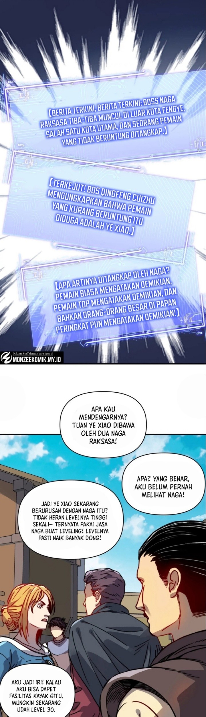 Start by changing your job to the God of Wealth and taming billions of divine pets! Chapter 16 - halaman 16