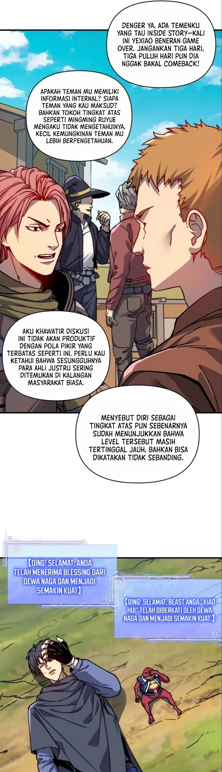 Start by changing your job to the God of Wealth and taming billions of divine pets! Chapter 16 - halaman 34