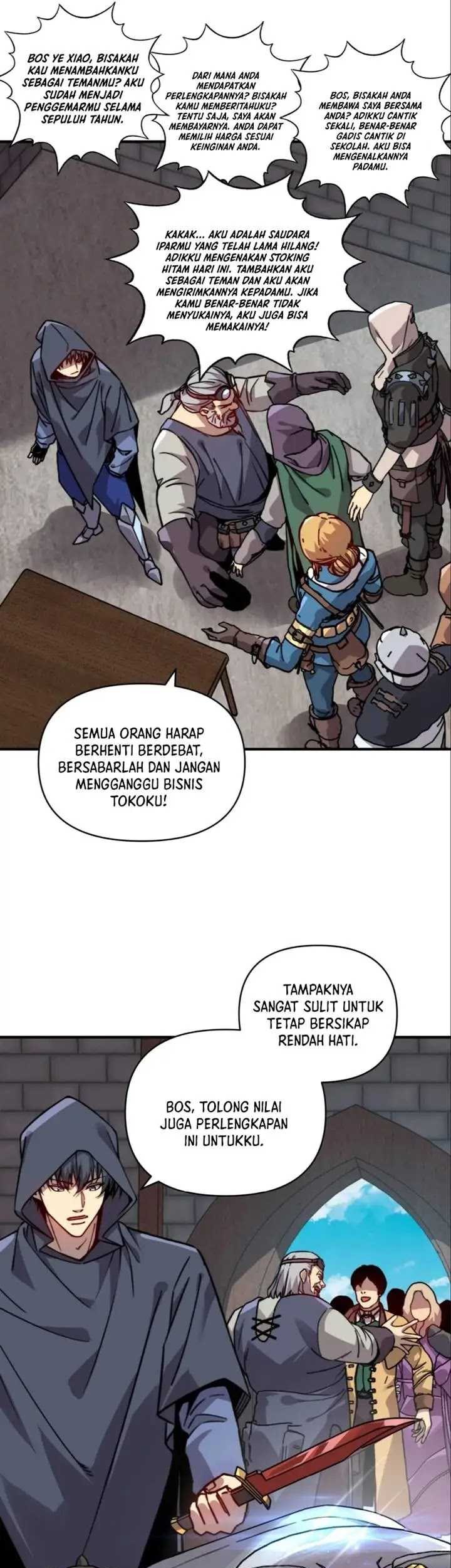 Start by changing your job to the God of Wealth and taming billions of divine pets! Chapter 17 - halaman 43