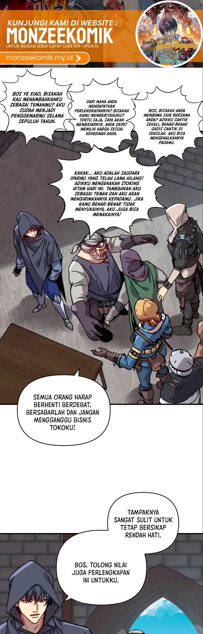 Start by changing your job to the God of Wealth and taming billions of divine pets! Chapter 18 - halaman 3