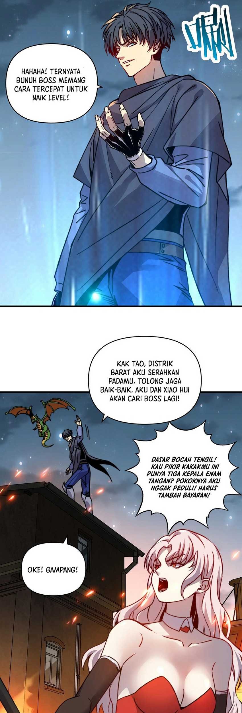 Start by changing your job to the God of Wealth and taming billions of divine pets! Chapter 21 - halaman 16