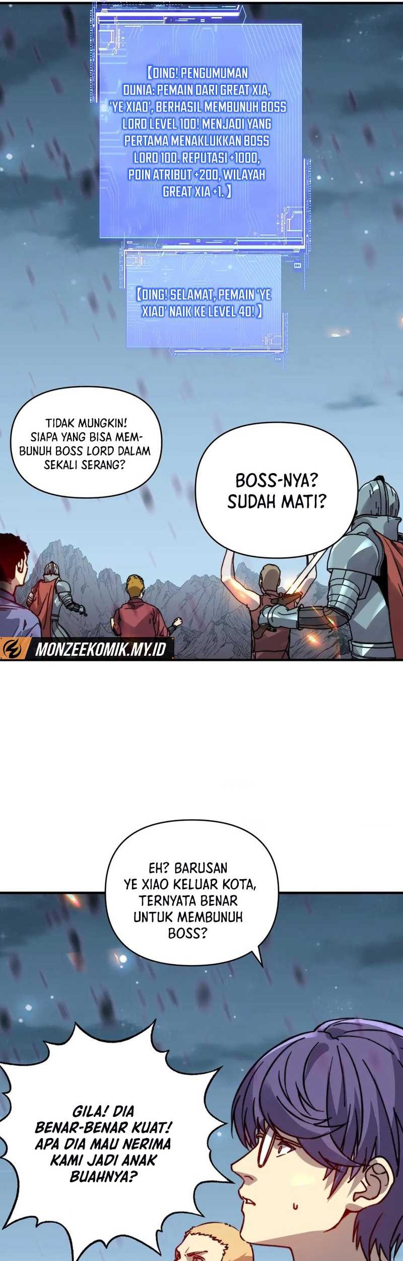 Start by changing your job to the God of Wealth and taming billions of divine pets! Chapter 22 - halaman 34