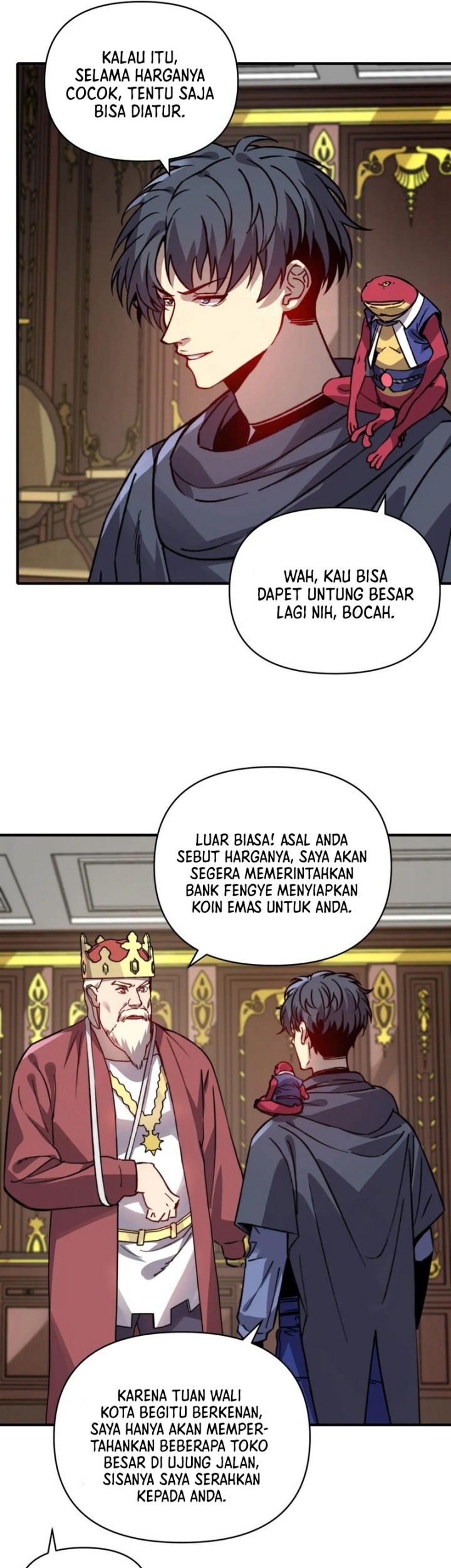 Start by changing your job to the God of Wealth and taming billions of divine pets! Chapter 23 - halaman 14