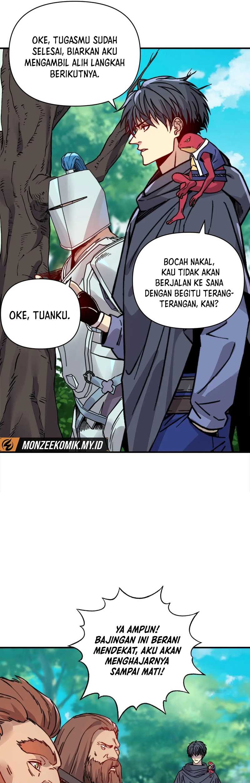 Start by changing your job to the God of Wealth and taming billions of divine pets! Chapter 24 - halaman 35