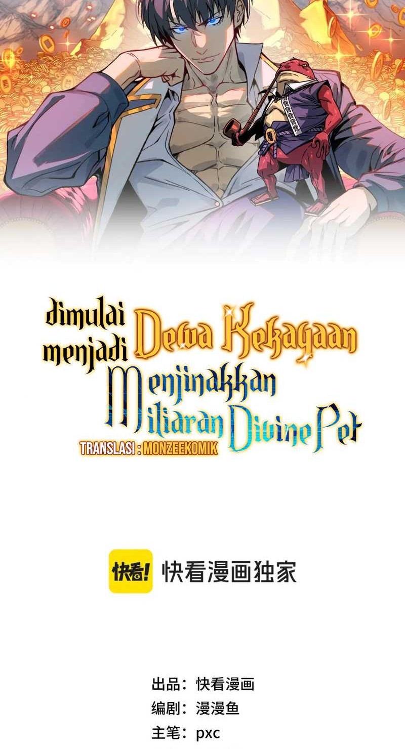 Start by changing your job to the God of Wealth and taming billions of divine pets! Chapter 24 - halaman 5