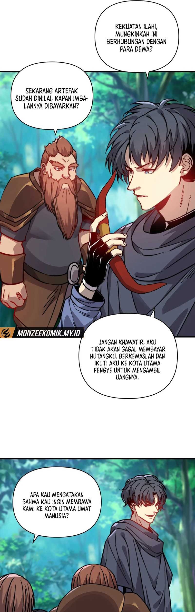 Start by changing your job to the God of Wealth and taming billions of divine pets! Chapter 25 - halaman 30