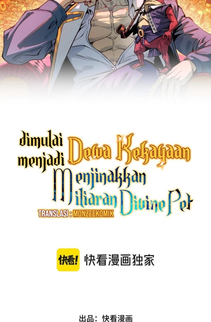 Start by changing your job to the God of Wealth and taming billions of divine pets! Chapter 27 - halaman 5