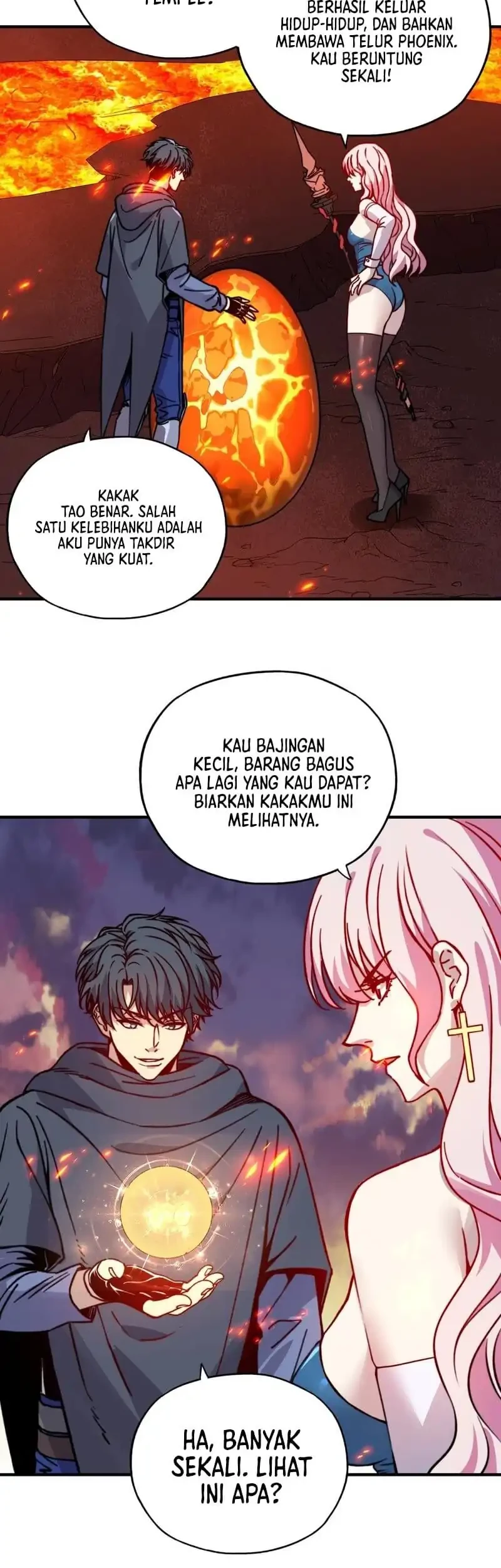 Start by changing your job to the God of Wealth and taming billions of divine pets! Chapter 30 - halaman 20