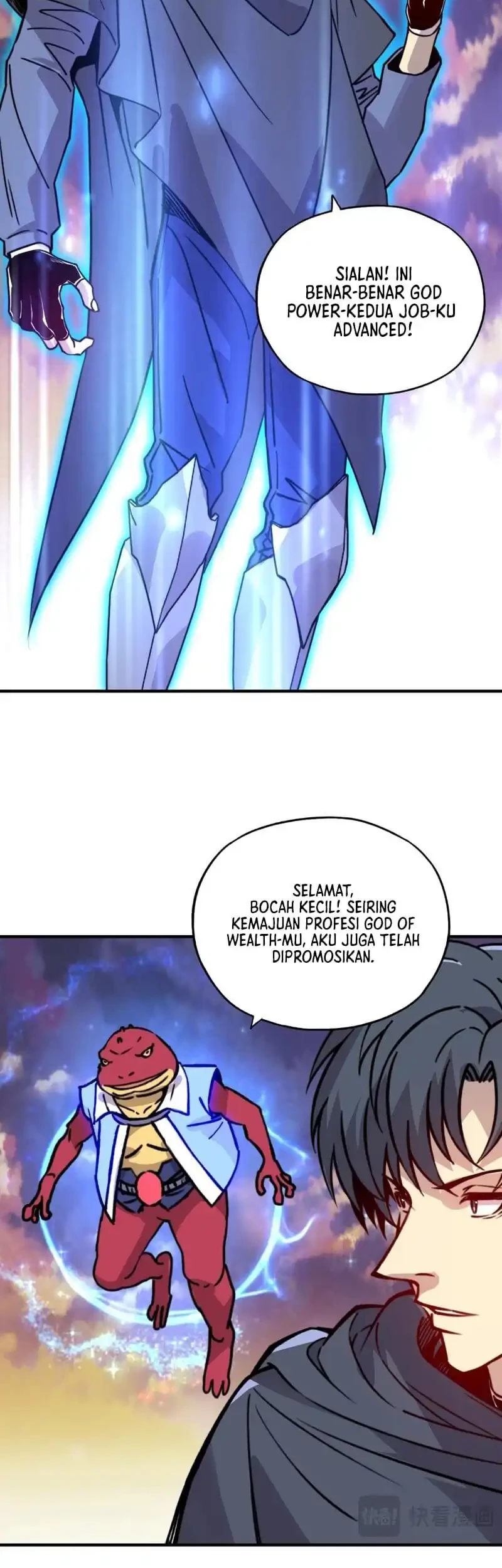 Start by changing your job to the God of Wealth and taming billions of divine pets! Chapter 30 - halaman 22