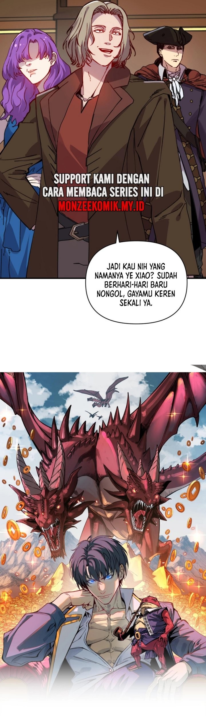 Start by changing your job to the God of Wealth and taming billions of divine pets! Chapter 32 - halaman 4