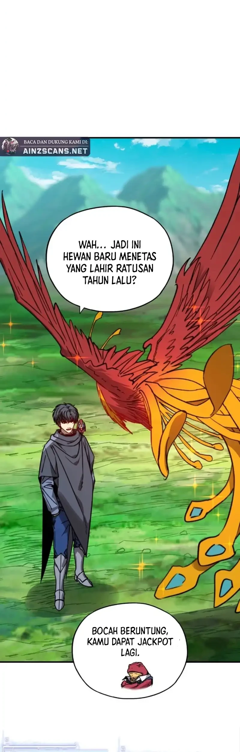 Start by changing your job to the God of Wealth and taming billions of divine pets! Chapter 36 - halaman 14