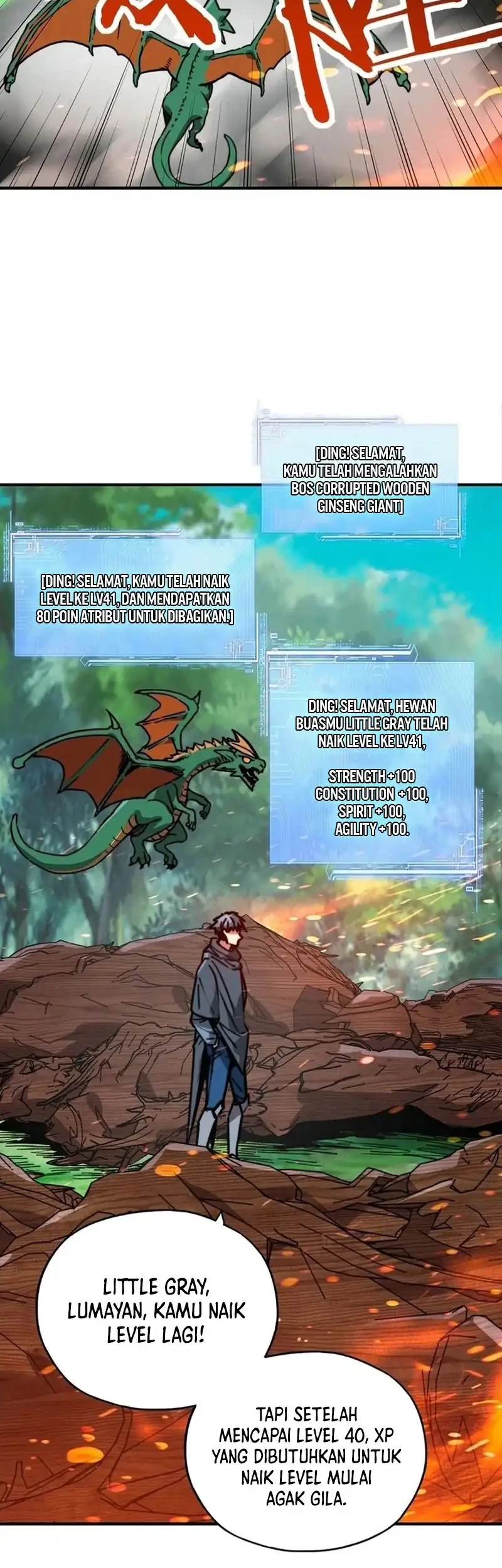 Start by changing your job to the God of Wealth and taming billions of divine pets! Chapter 36 - halaman 2