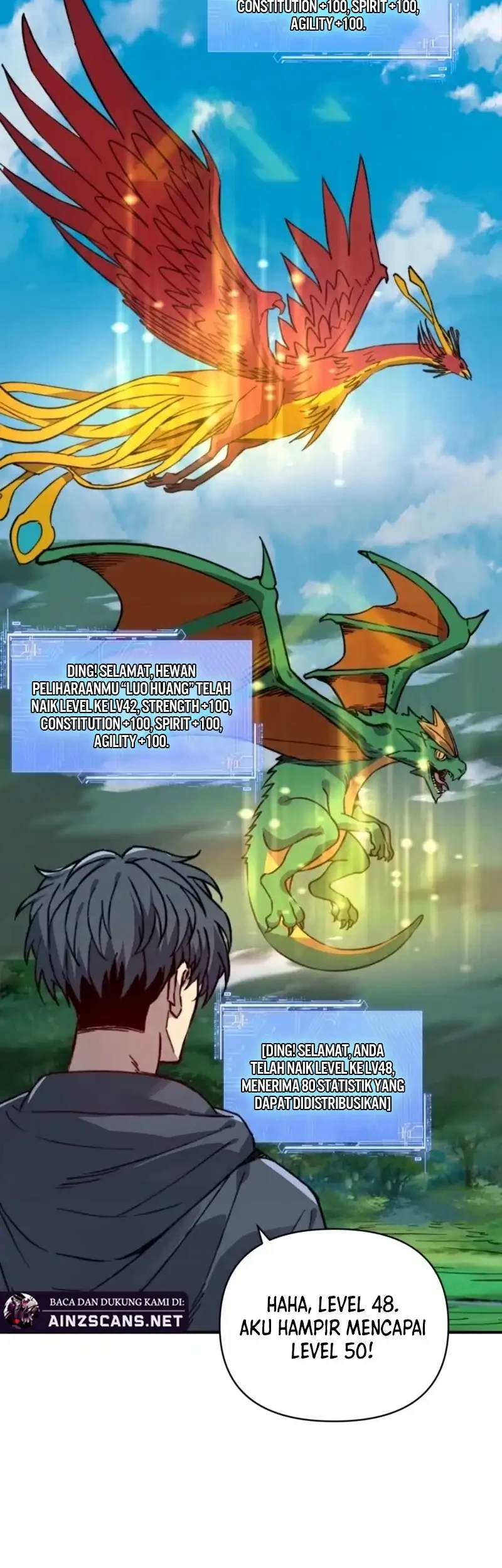 Start by changing your job to the God of Wealth and taming billions of divine pets! Chapter 37 - halaman 11