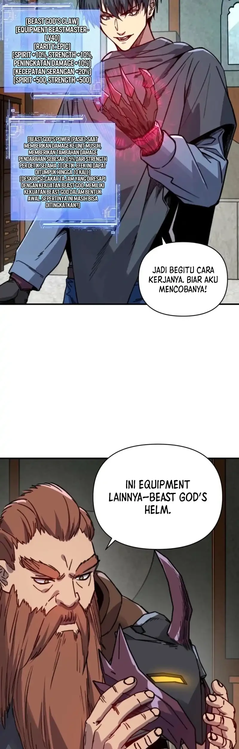 Start by changing your job to the God of Wealth and taming billions of divine pets! Chapter 37 - halaman 19