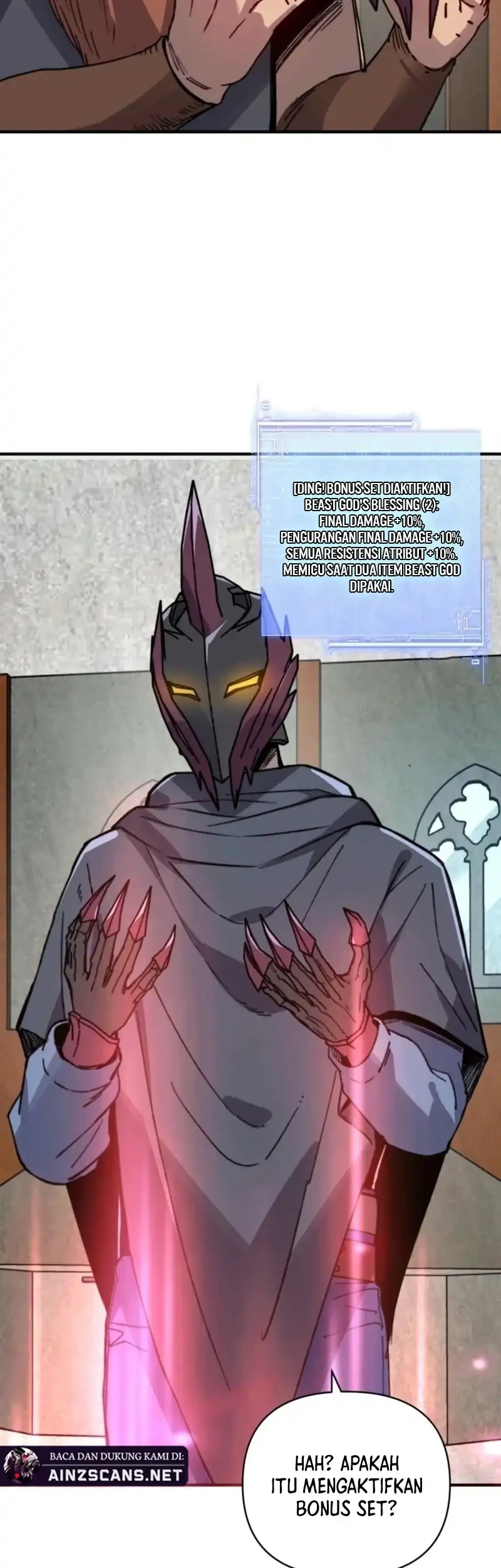 Start by changing your job to the God of Wealth and taming billions of divine pets! Chapter 37 - halaman 20