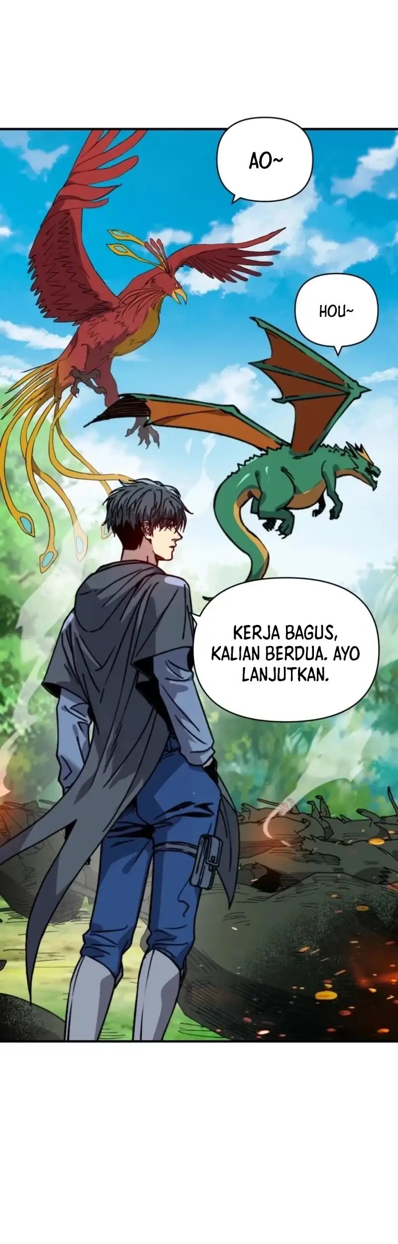 Start by changing your job to the God of Wealth and taming billions of divine pets! Chapter 37 - halaman 5