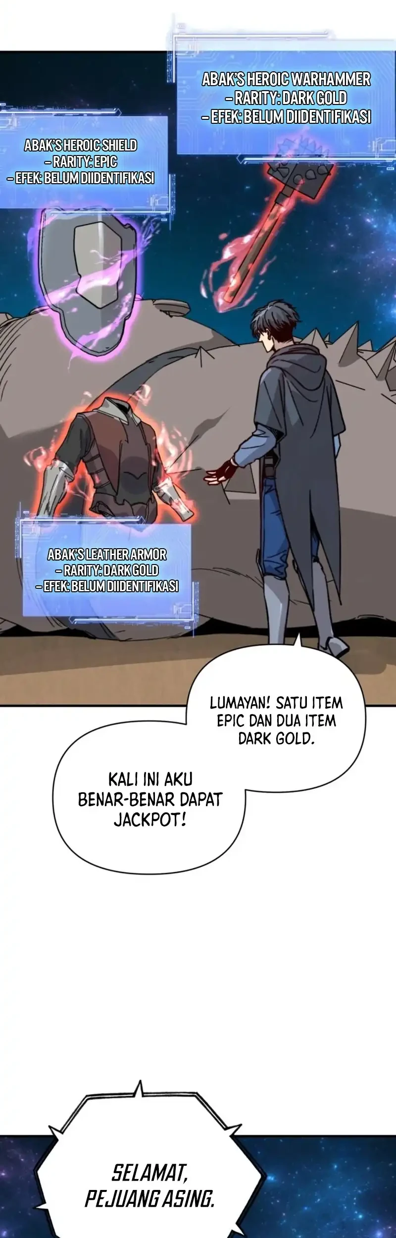 Start by changing your job to the God of Wealth and taming billions of divine pets! Chapter 40 - halaman 21