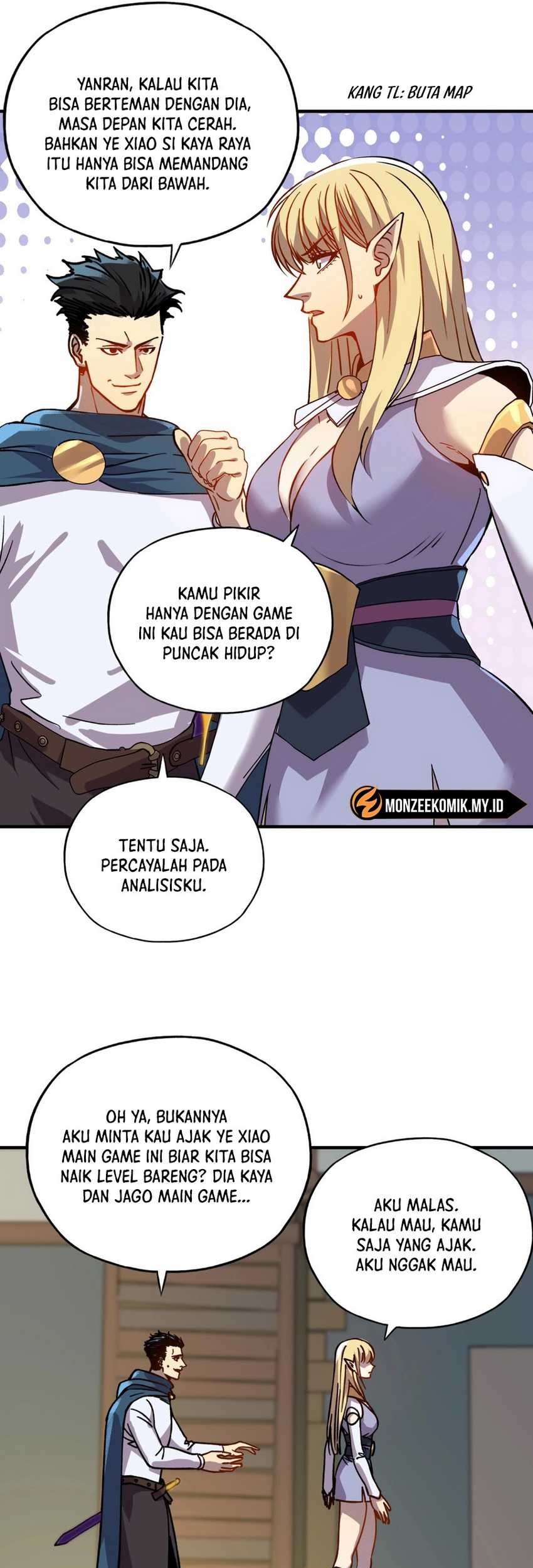 Start by changing your job to the God of Wealth and taming billions of divine pets! Chapter 6 - halaman 49