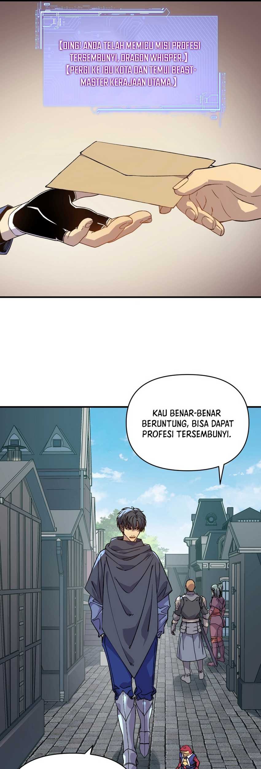 Start by changing your job to the God of Wealth and taming billions of divine pets! Chapter 7 - halaman 36