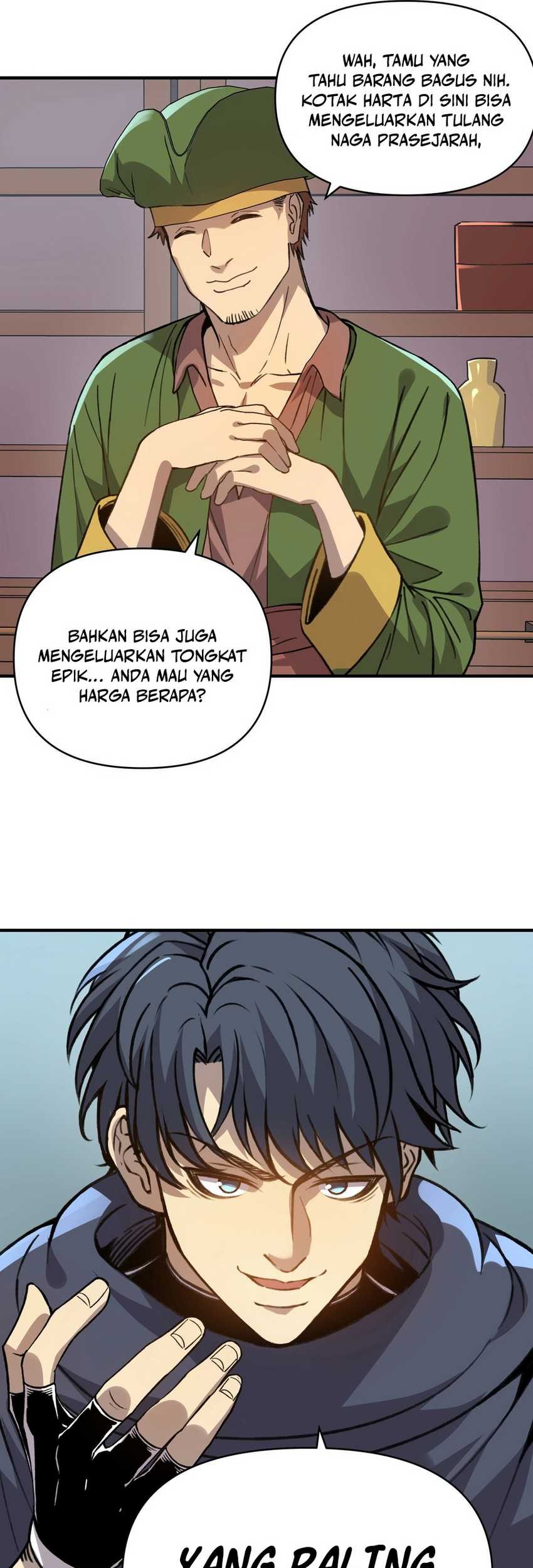 Start by changing your job to the God of Wealth and taming billions of divine pets! Chapter 8 - halaman 12