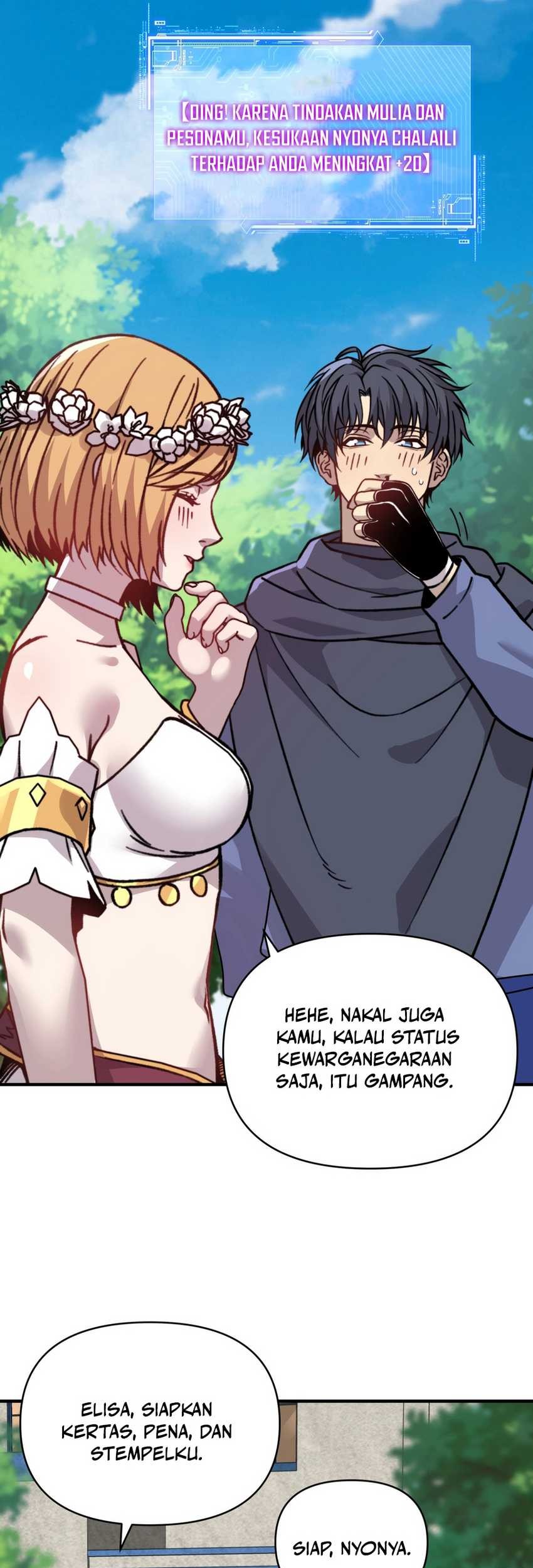 Start by changing your job to the God of Wealth and taming billions of divine pets! Chapter 8 - halaman 37