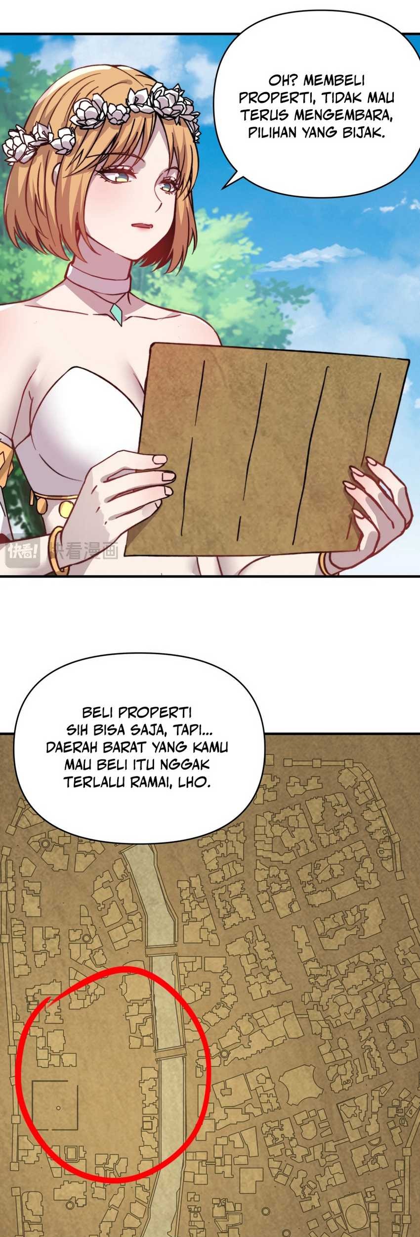 Start by changing your job to the God of Wealth and taming billions of divine pets! Chapter 8 - halaman 39