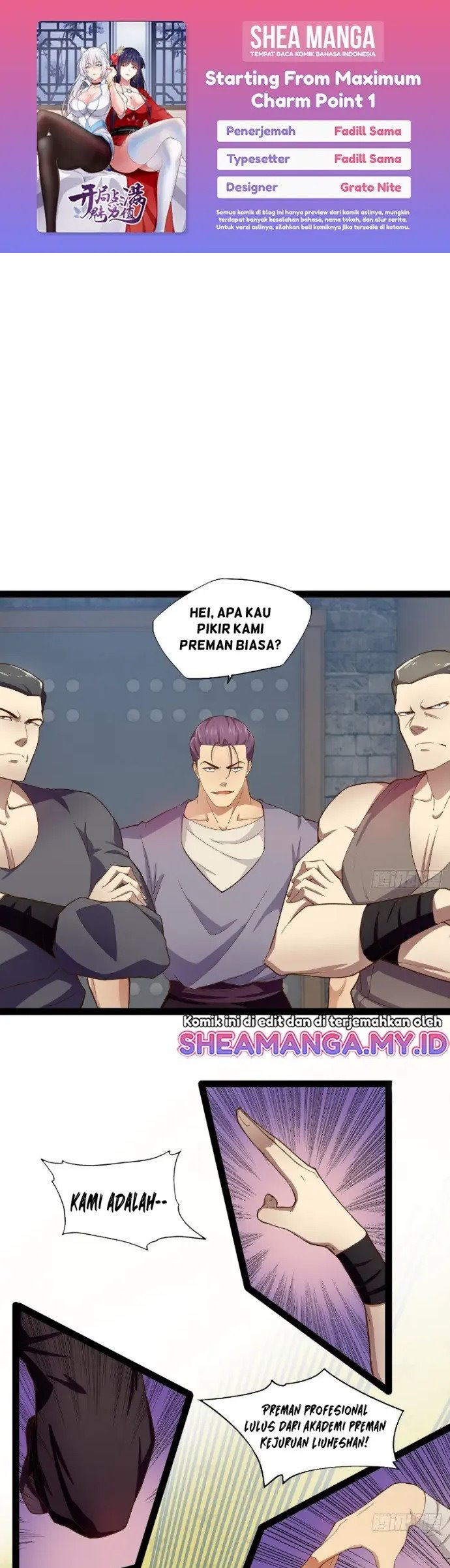 Starting From Maximum Charm Point Chapter 7 - halaman 1