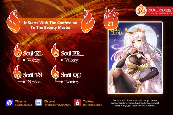 Starting With Confessing With the Beautiful Master Chapter 21 - halaman 1