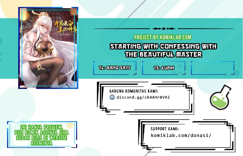 Starting With Confessing With the Beautiful Master Chapter 8 - halaman 1