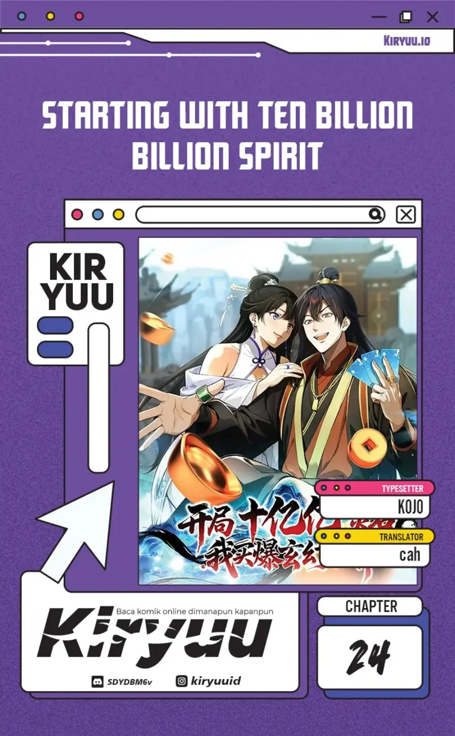 Starting with Ten Billion Billion Spirit Stones, I Buy Out the Fantasy World Chapter 24 - halaman 1