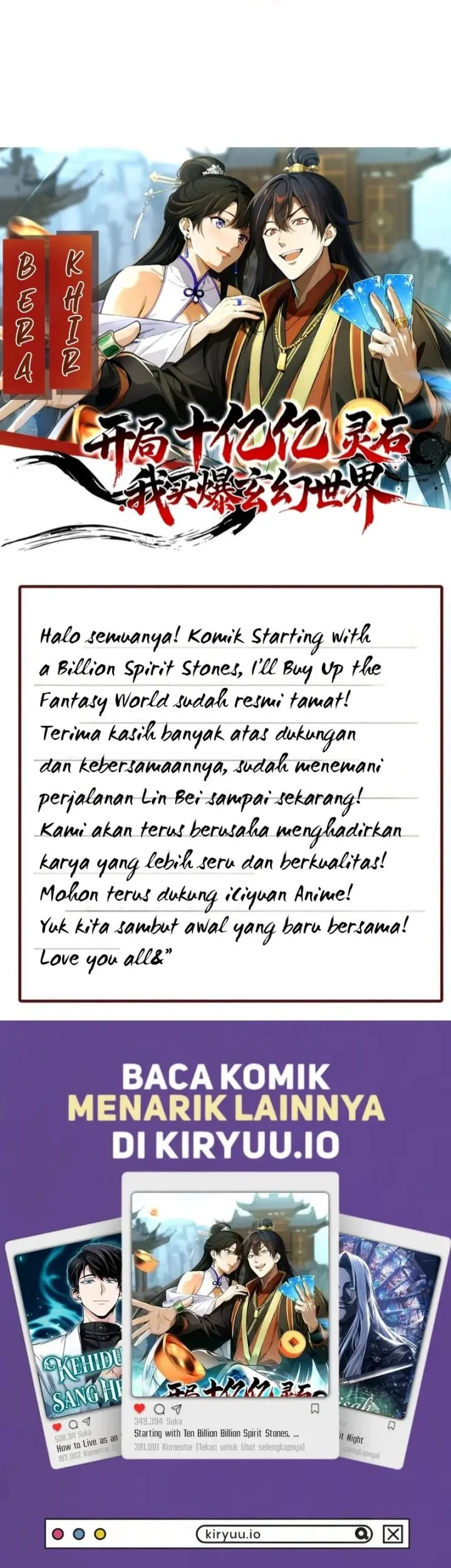 Starting with Ten Billion Billion Spirit Stones, I Buy Out the Fantasy World Chapter 39 - halaman 18