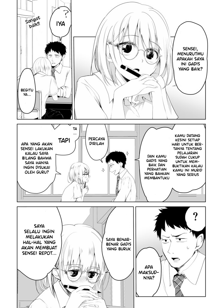 Story About a Good Honour Student Who's Only Bad to Her Teacher Chapter 0 - halaman 3