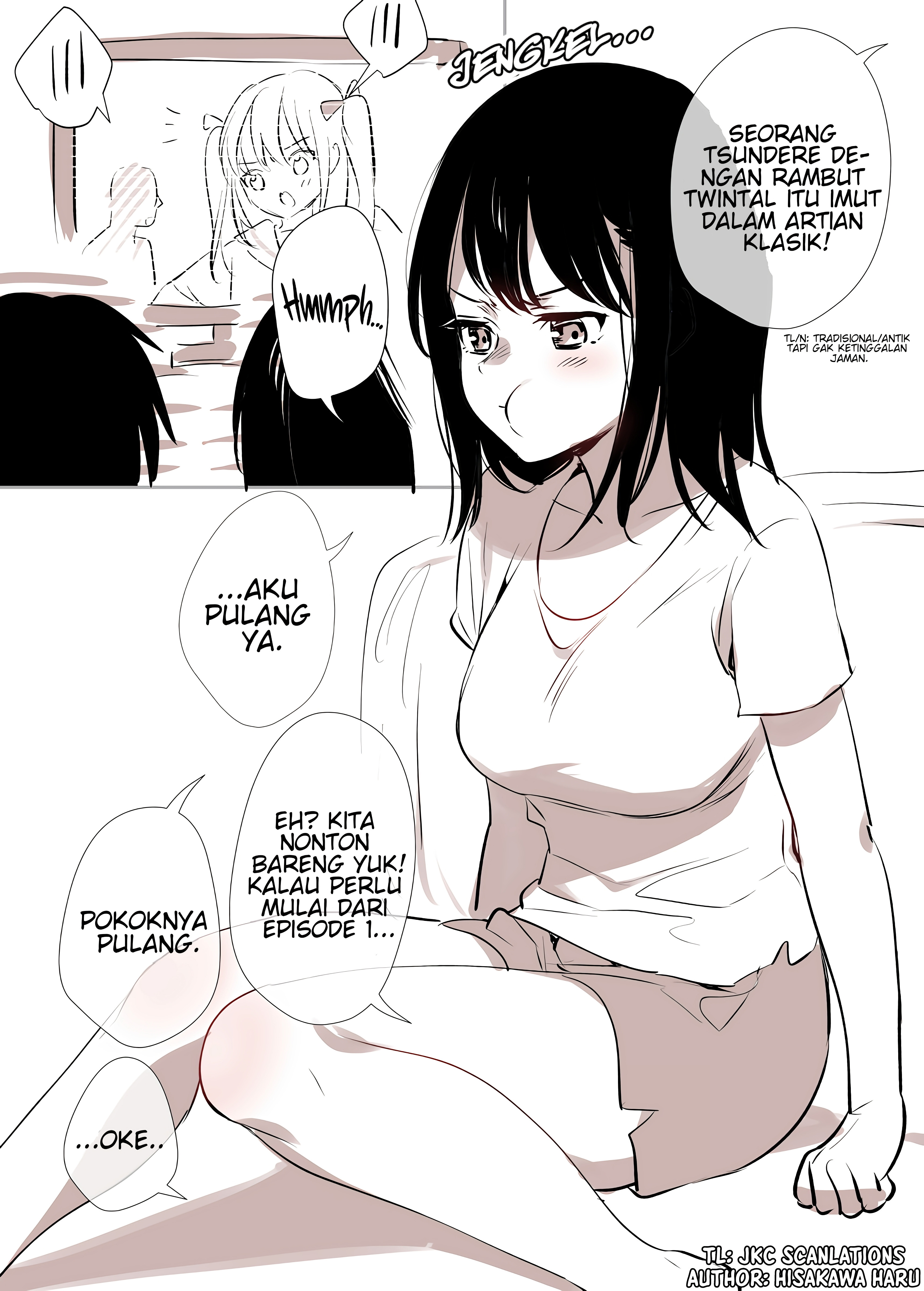 Story of a Girl With Hopeless Tsundere Talent Chapter 0 - halaman 2