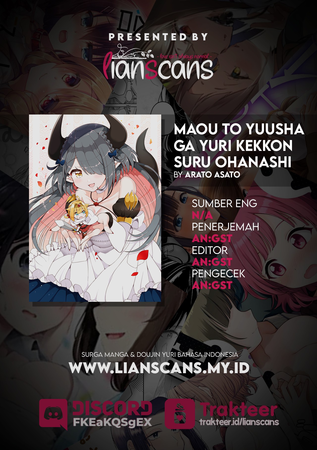 Story of the Demon Lord Who Wants to Yuri-Marry the Hero Chapter 0 - halaman 8