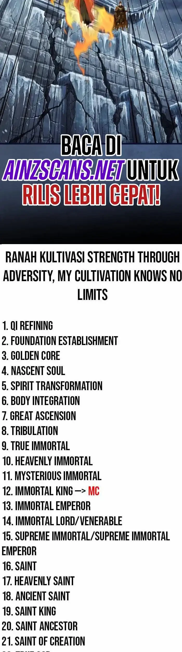 Strength Through Adversity, My Cultivation Knows No Limits Chapter 126 - halaman 67