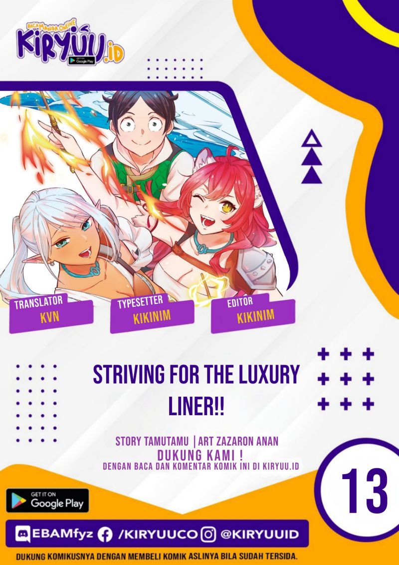 Striving For The Luxury Liner!! ~Get That Rich Chapter 13 - halaman 1