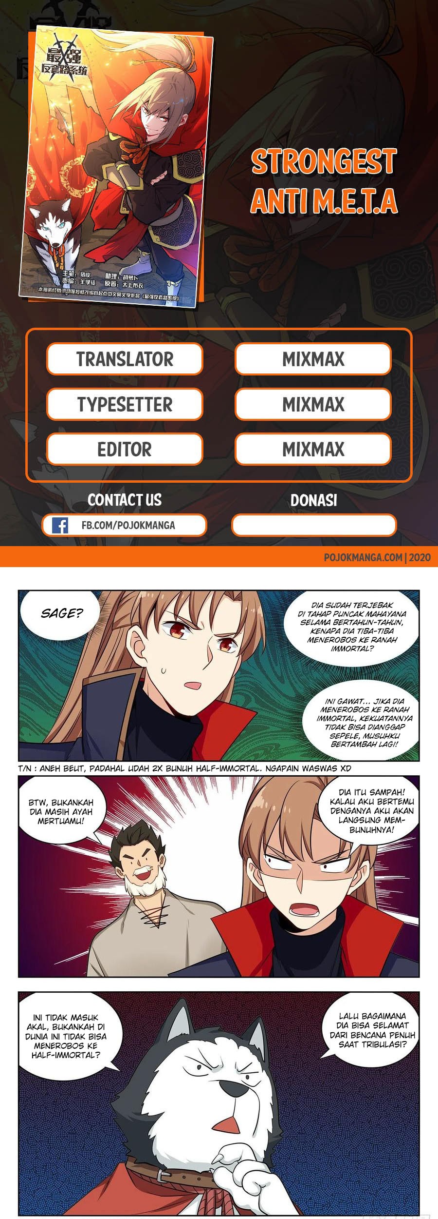 Strongest Anti M.E.T.A Chapter 350 - halaman 2