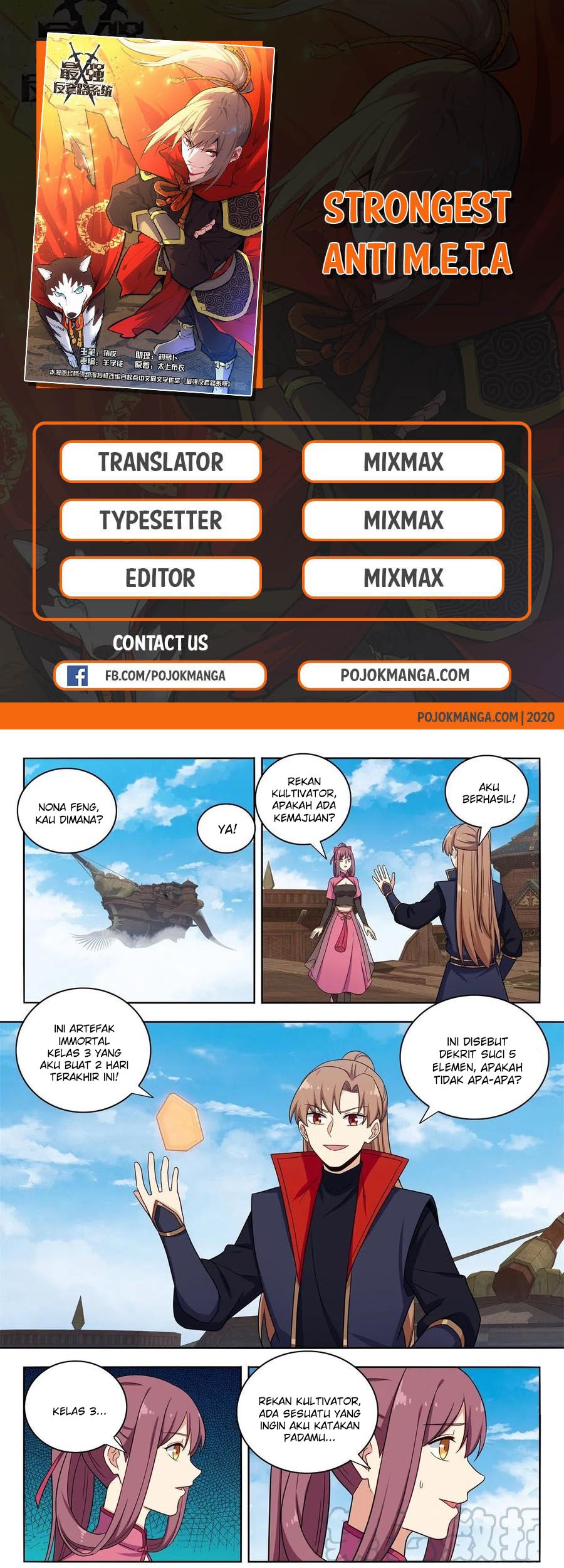 Strongest Anti M.E.T.A Chapter 386 - halaman 2