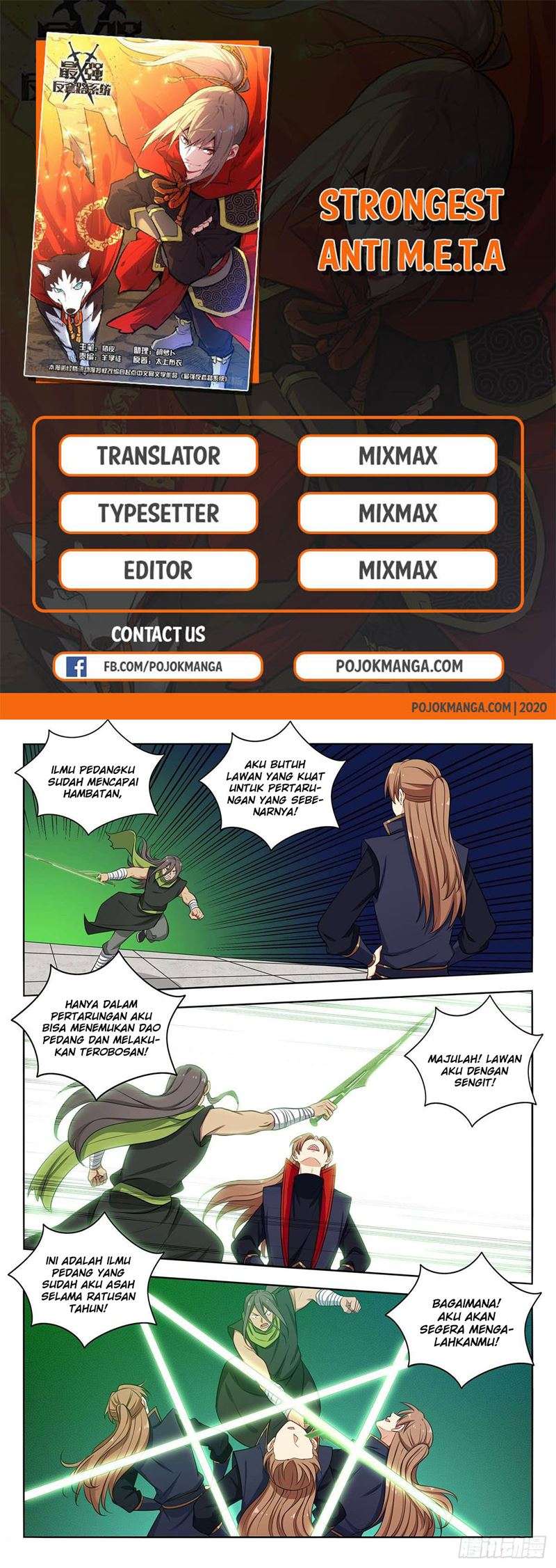 Strongest Anti M.E.T.A Chapter 394 - halaman 1