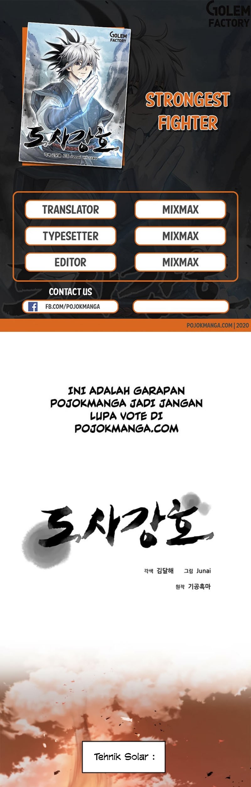 Strongest Fighter Chapter 19 - halaman 1