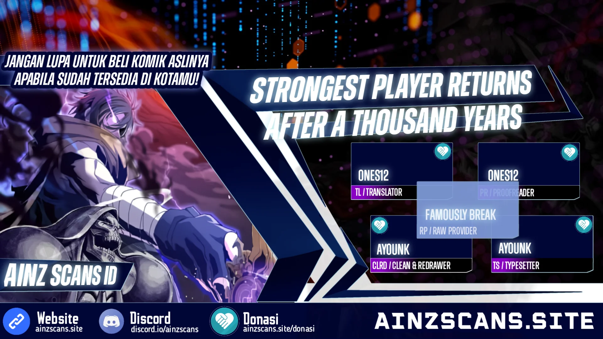 Strongest Player Returns After A Thousand Years Chapter 11 - halaman 1