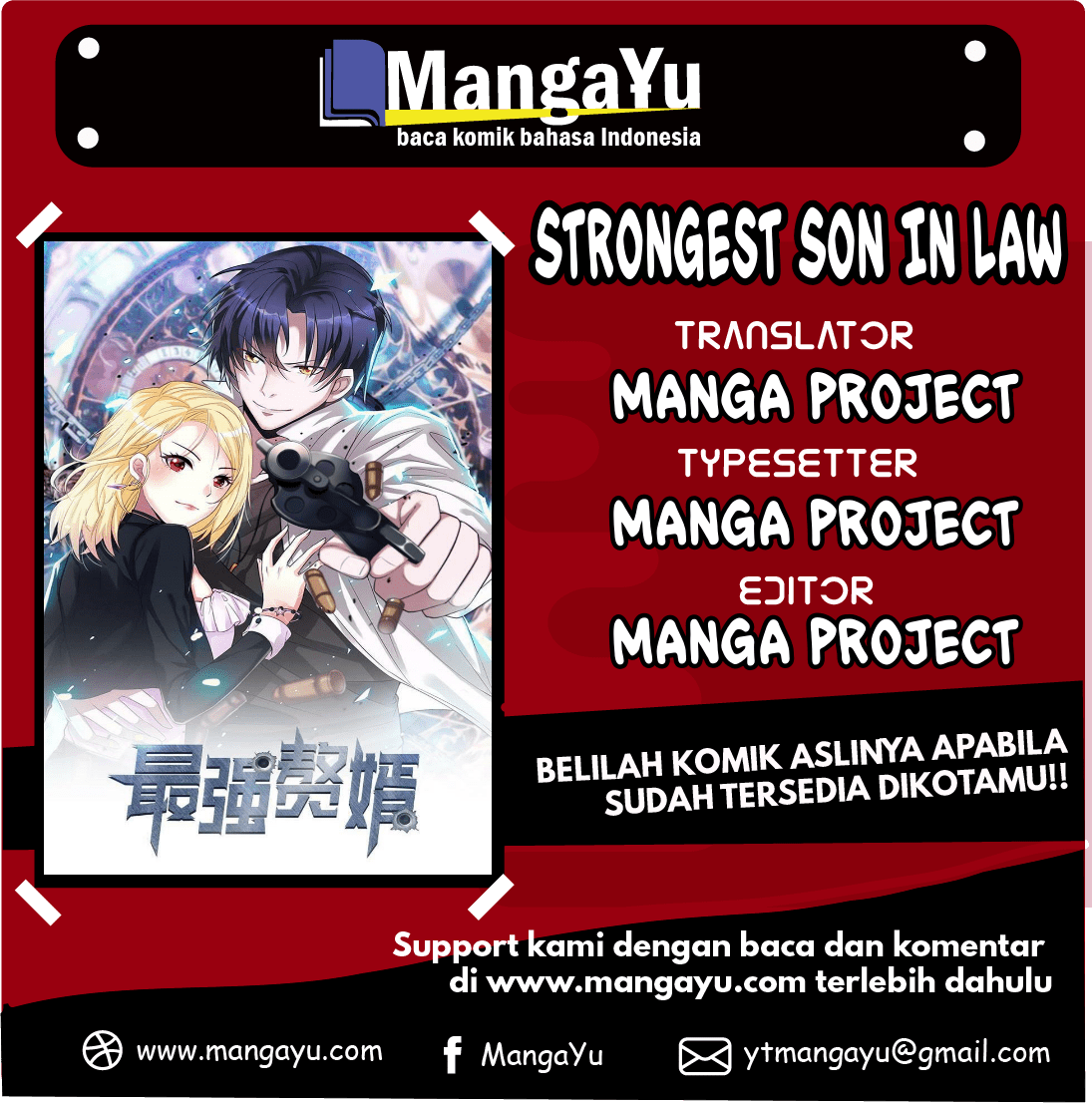 Strongest Son In Law Chapter 9 - halaman 1