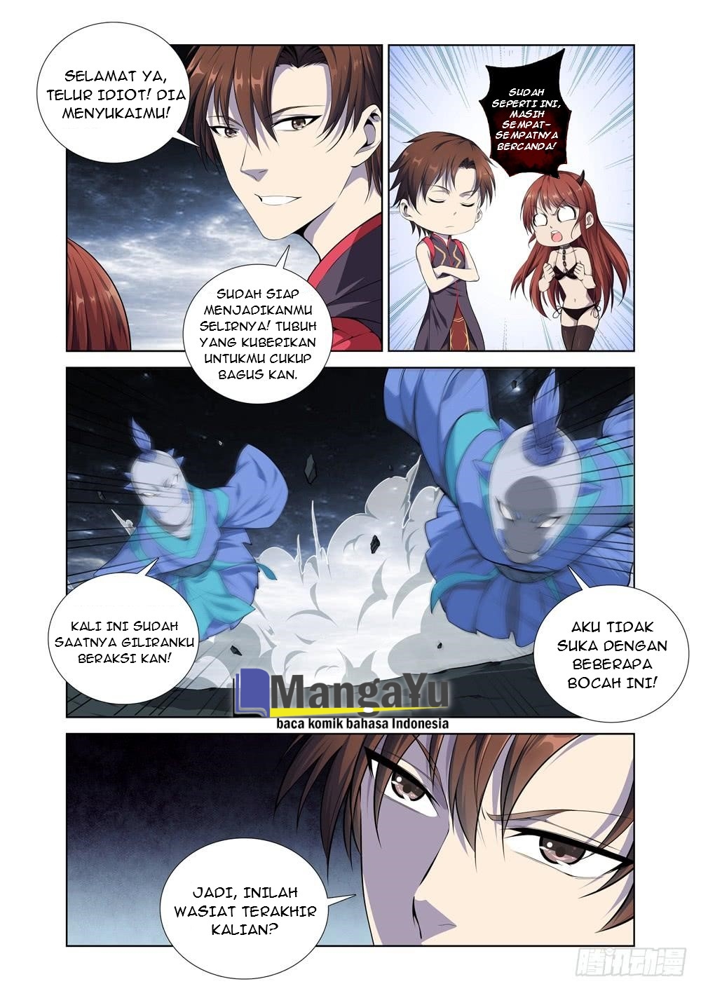 Strongest System Yan Luo Chapter 10 - halaman 8