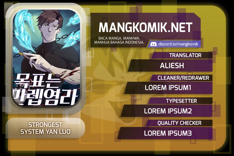 Strongest System Yan Luo Chapter 127 - halaman 1