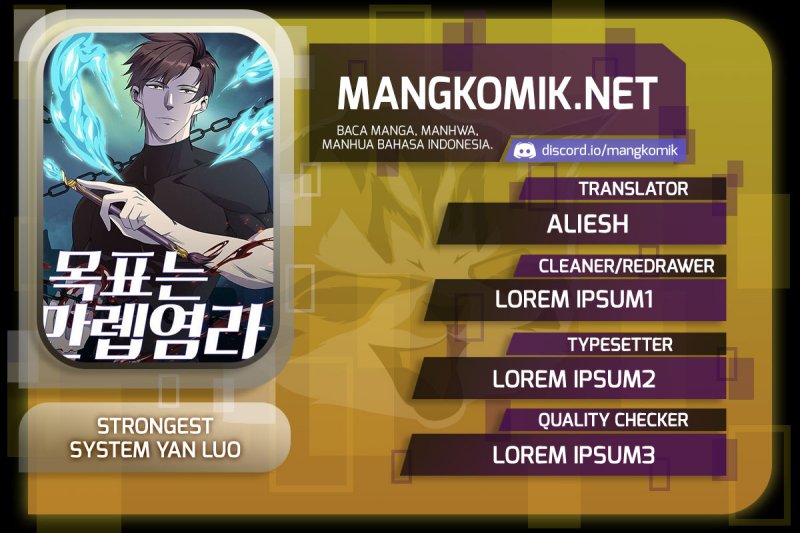 Strongest System Yan Luo Chapter 128 - halaman 1
